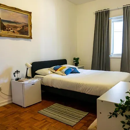 Aconchego De Quartos No Centro De Séjour chez l'habitant